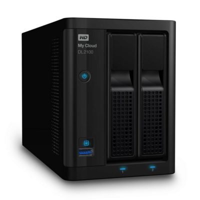 Western Digital My Cloud DL2100 0TB External Network Attached Storage Device Western Digital My Cloud DL2100 0TB External Network Attached Storage Device